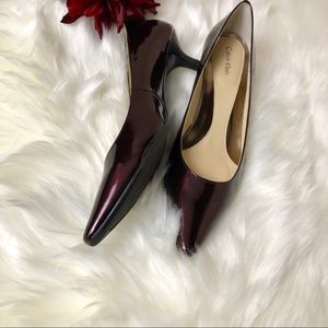 Calvin Klein | Patent Kitten Heels